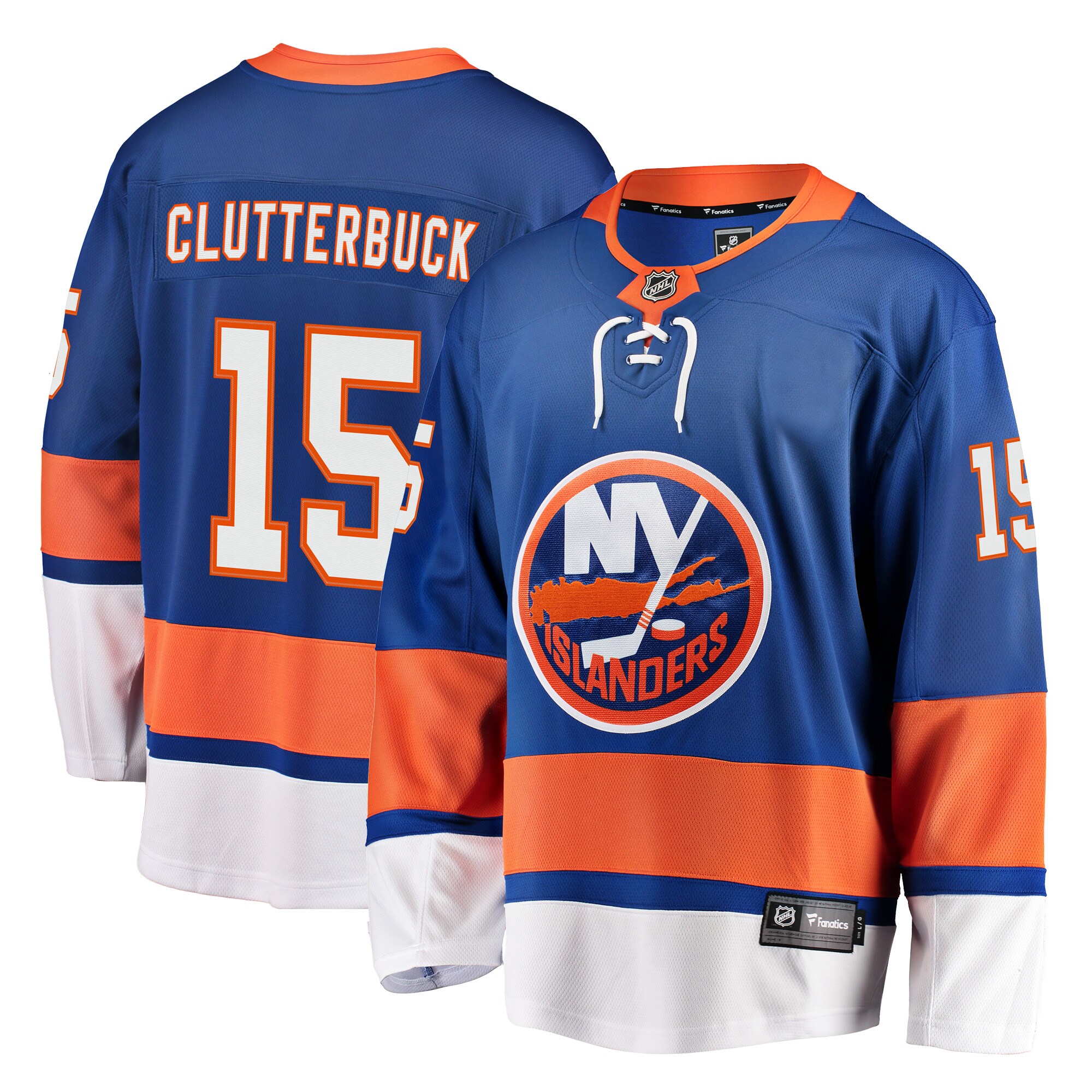 Cal Clutterbuck New York Islanders Fanatics Breakaway   Jersey – Royal mysite