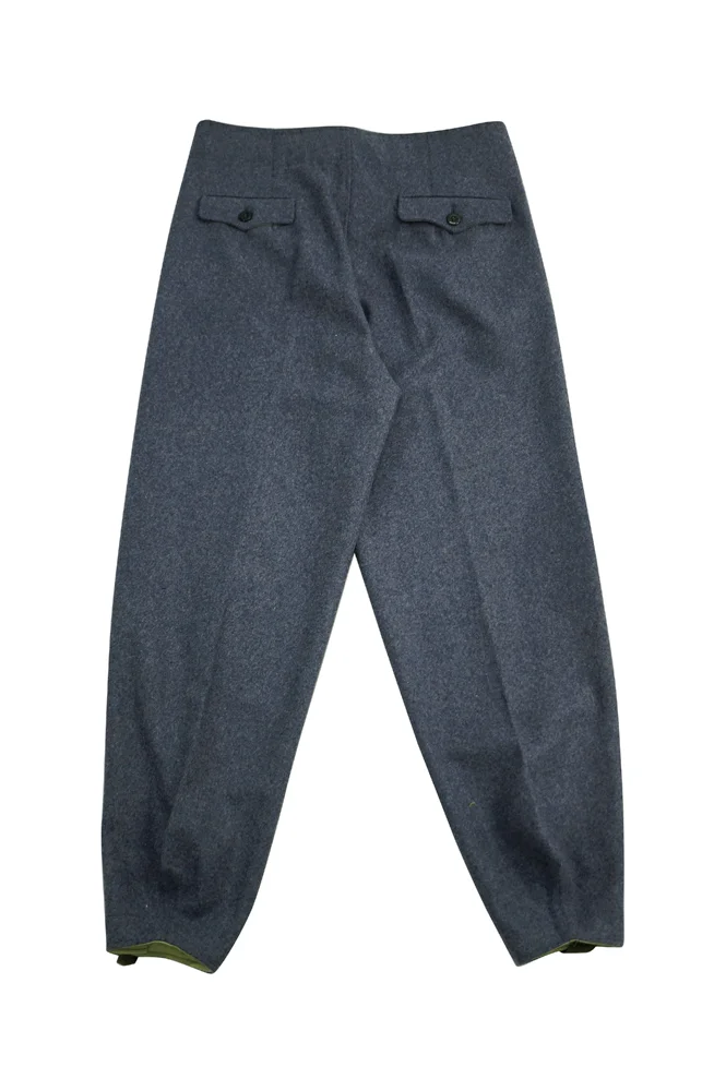   Luftwaffe German Blue Grey Wool Panzer Trousers German-Uniform