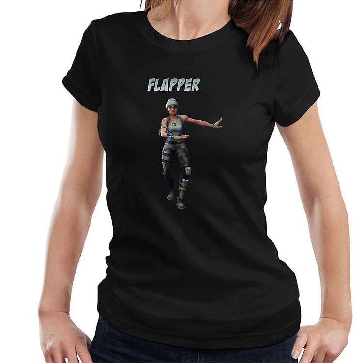 Fortnite Emotes Flapper Women's T-Shirt