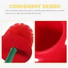 Long Handle Soft Bristle Household ToiletBrush Cherry Toilet Brush Daily Necessities Creative Plastic Cleaning Brush Toilet Brush Set