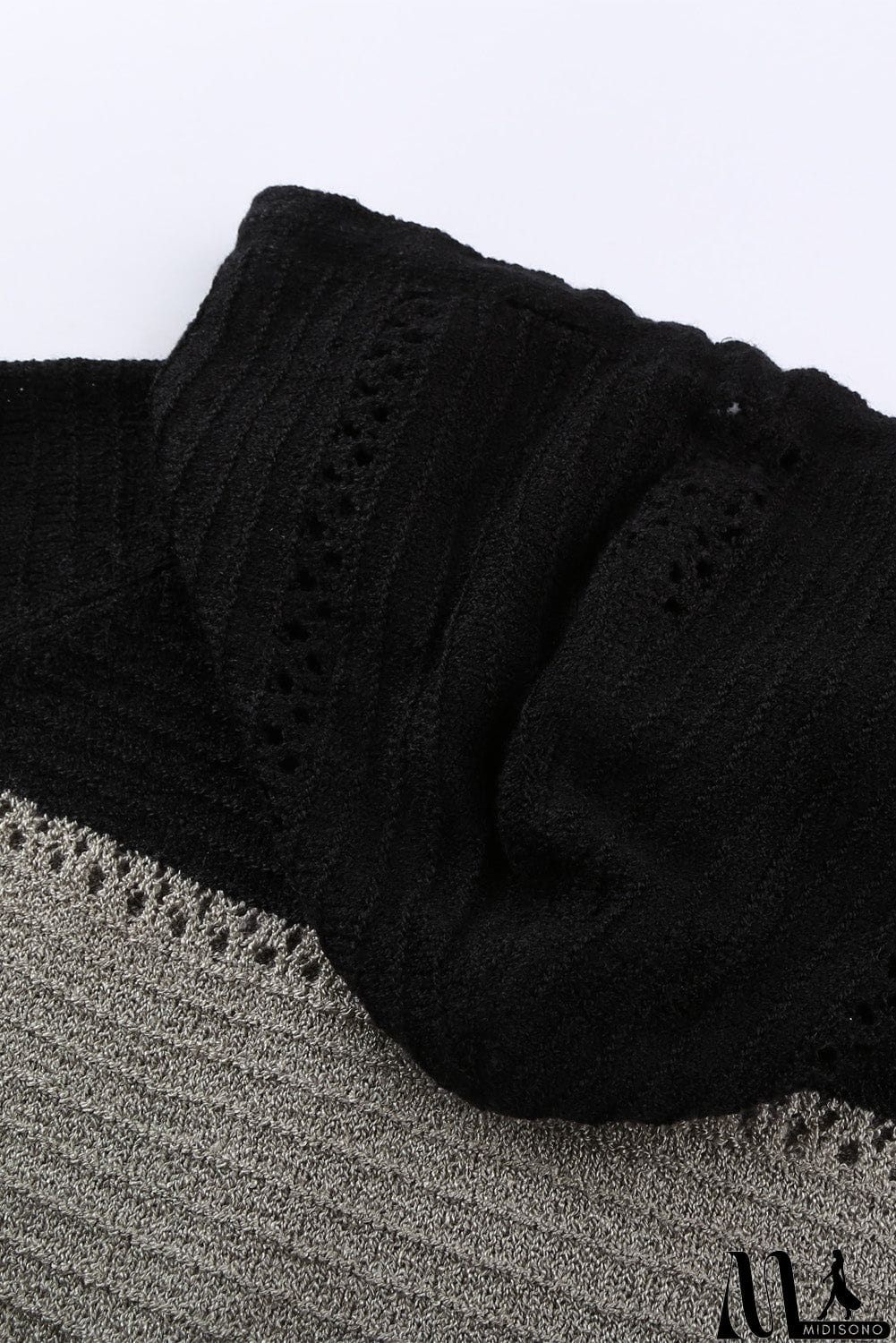 MidiSono - Classic Beach Bonfire Knitted Hoodie