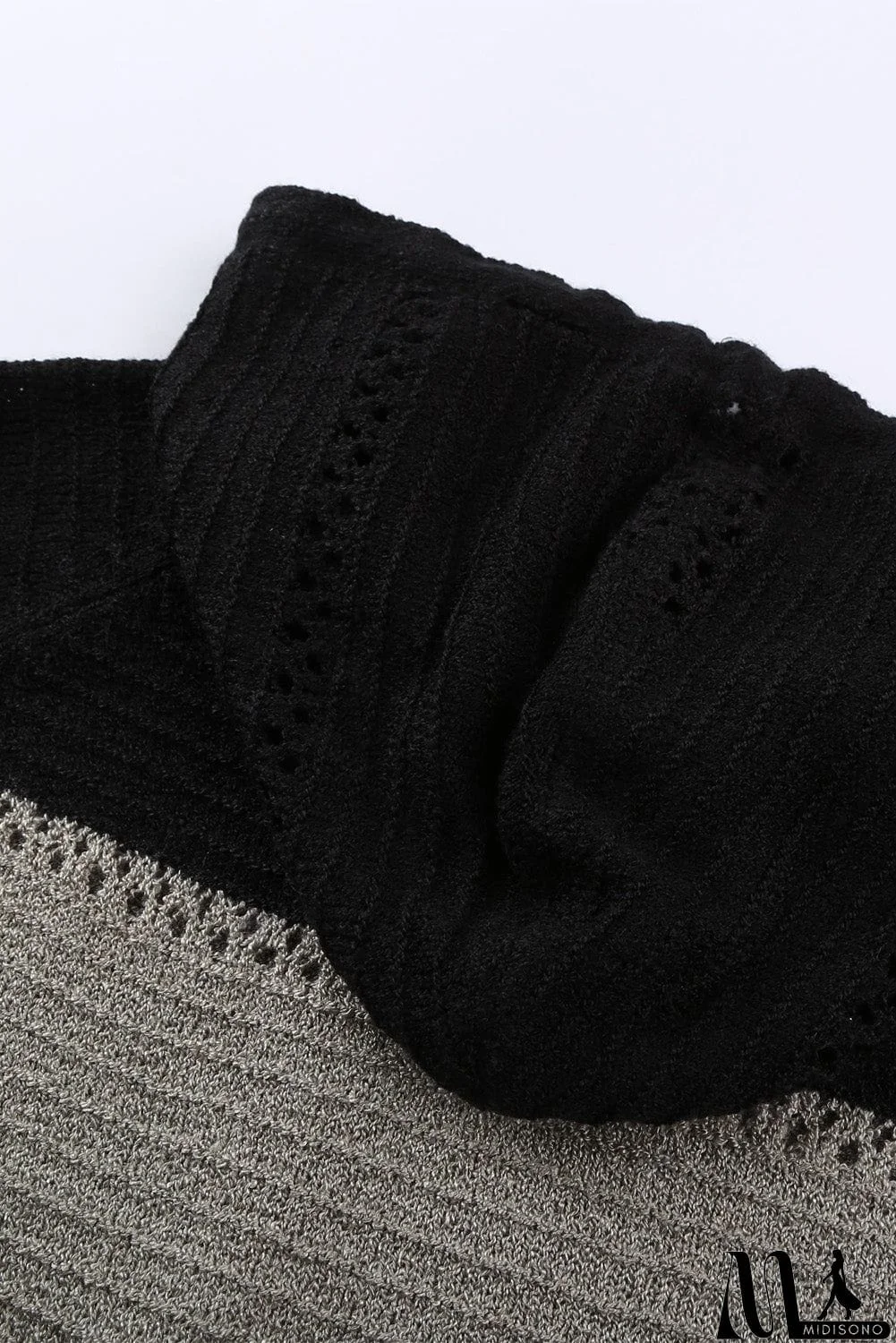 MidiSono - Classic Beach Bonfire Knitted Hoodie