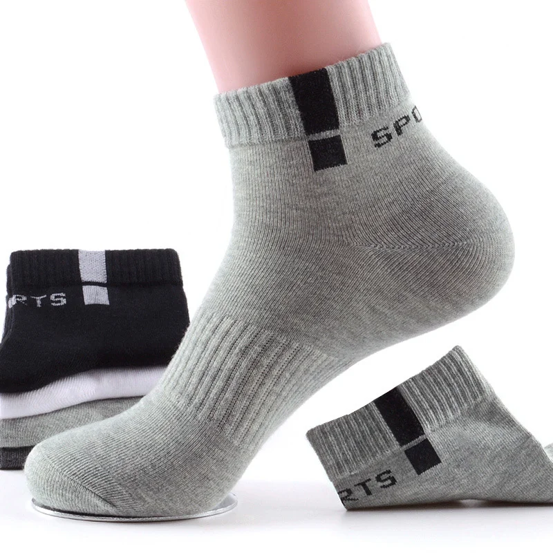 Men's Sweat-absorbent Sport Alphabet Sports Socks-inspireuse