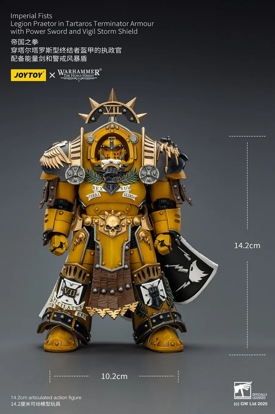 JOYTOY - Imperial Fists Legion Praetor in Tartaros Terminator