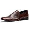 Mens Casual Leather Loafers Dress Shoes