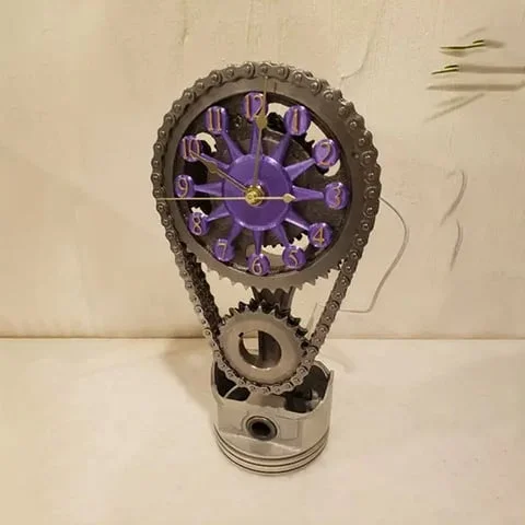 ✨This Week's Special Price 💥Motorized Rotating Chain Clock