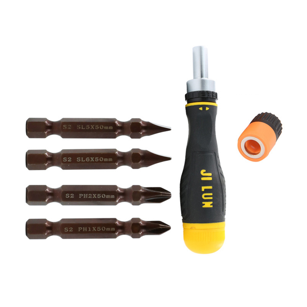 

Ratchet Screwdriver Set Wrench Socket Kits Rubber Handle Screw Driver Bits, 501 Original