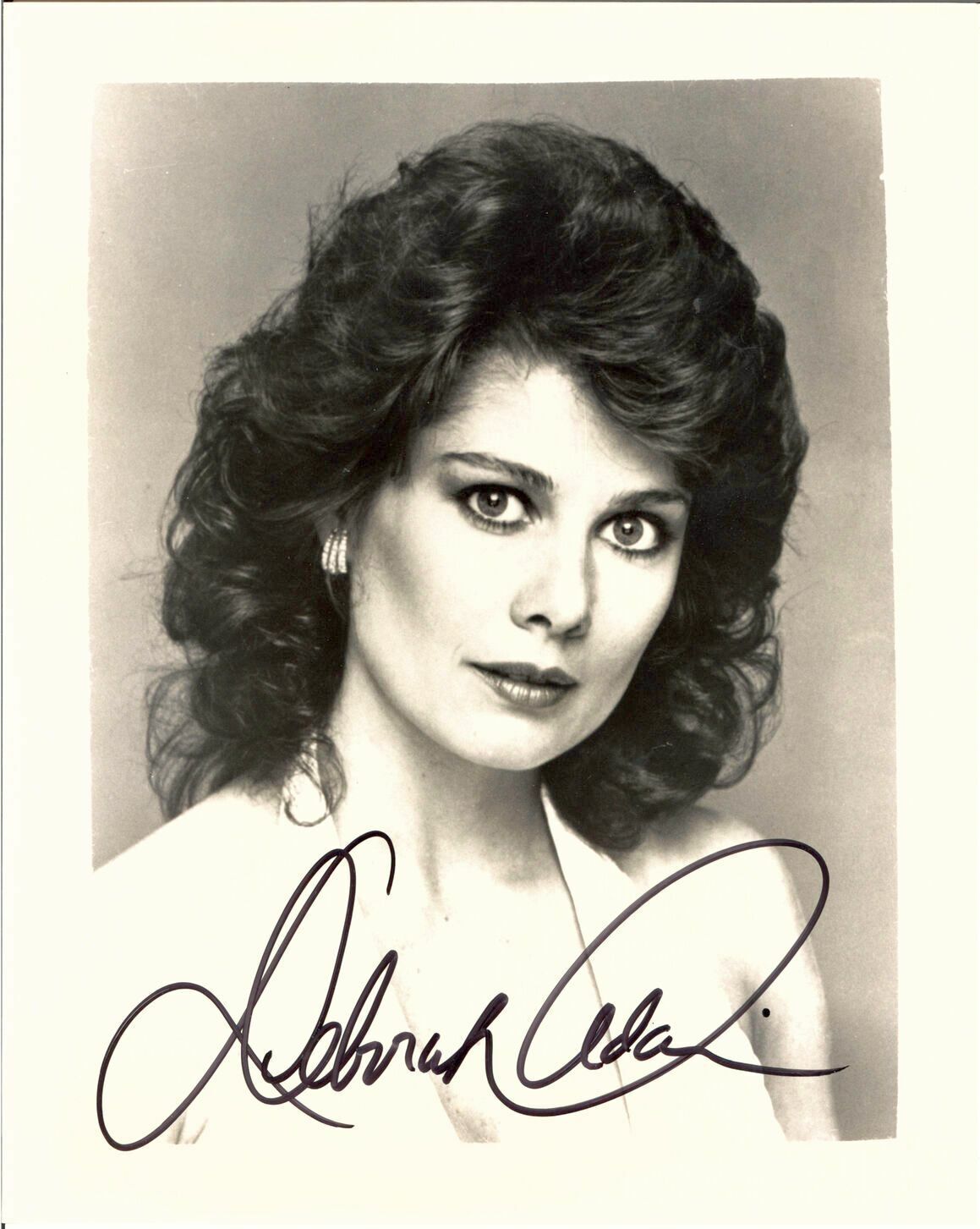 DEBORAH ADAIR, ACTRESS THE YOUNG AND THE RESTLESS SIGNED 8X10 Photo Poster painting W/COA