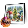 Diamond Painting - Full Round Drill - Christmas(Canvas|40*40cm)