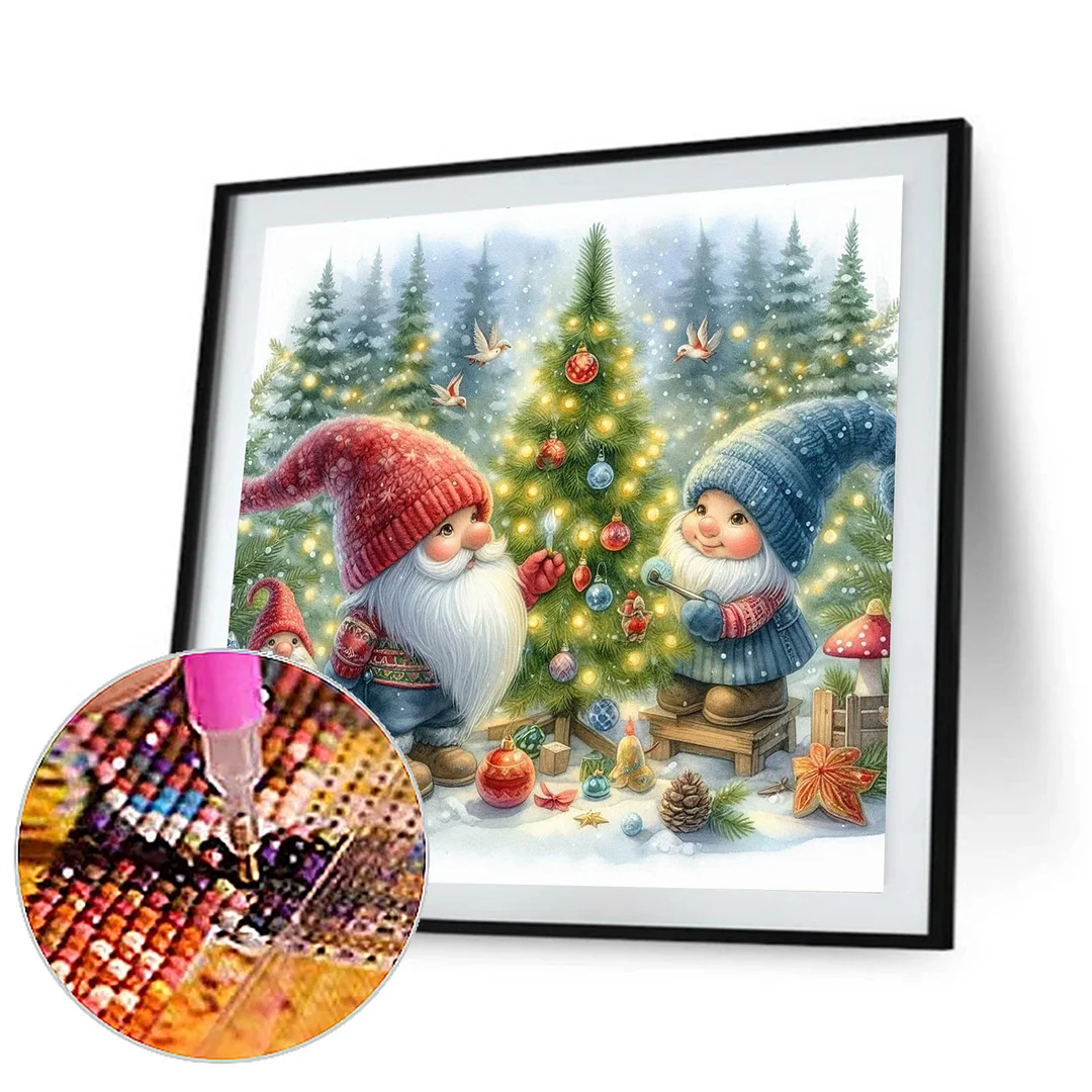 Diamond Painting - Full Round Drill - Christmas(Canvas|40*40cm)