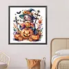 Halloween Pumpkin Girl-Paint by Numbers Acrylic Painting 40*40CM