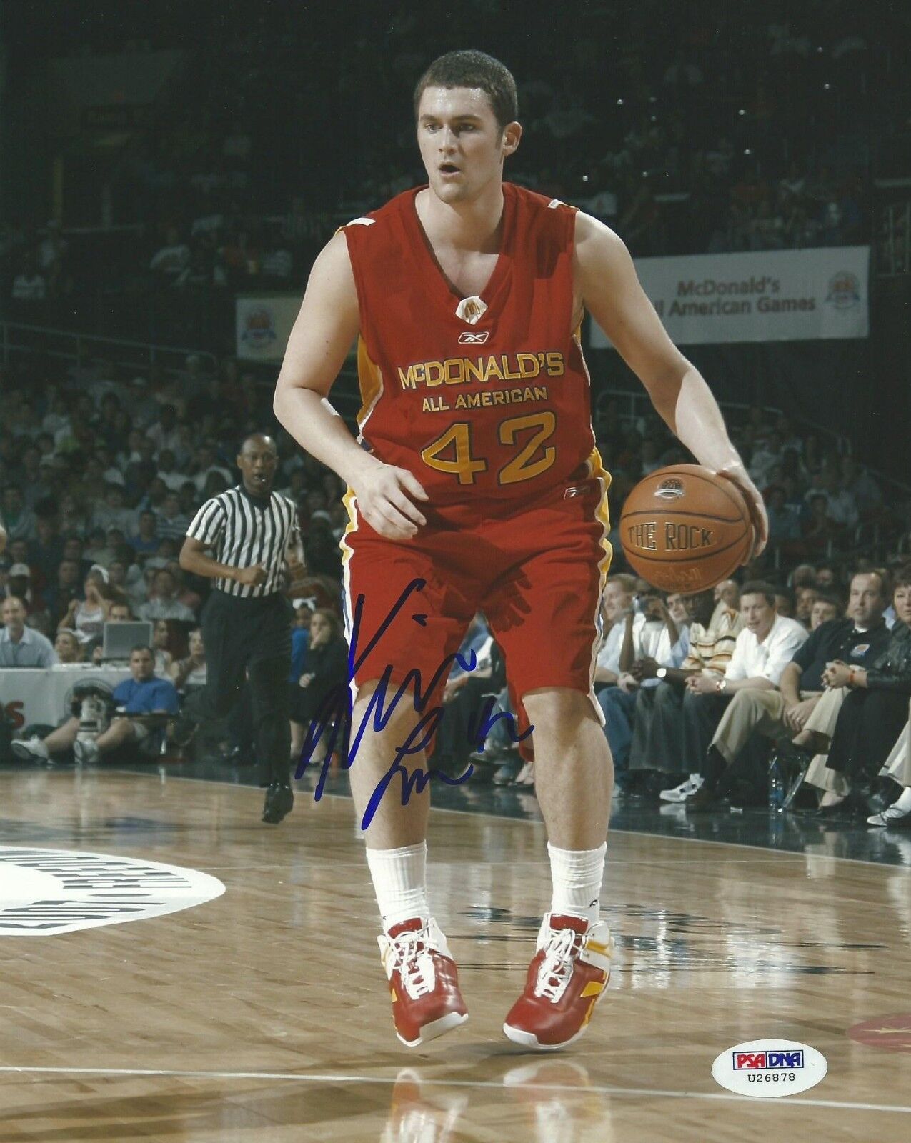 Kevin Love Signed McDonald's All American 8x10 Photo Poster painting PSA/DNA Timberwolves UCLA