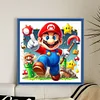 Super Mario-11CT Stamped Cross Stitch 45*45cm tapestrymarket