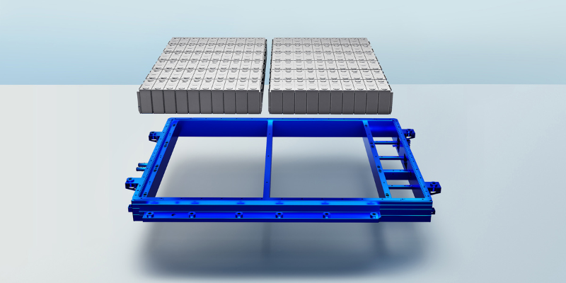 Geely Xingyuan - A visual diagram of the battery