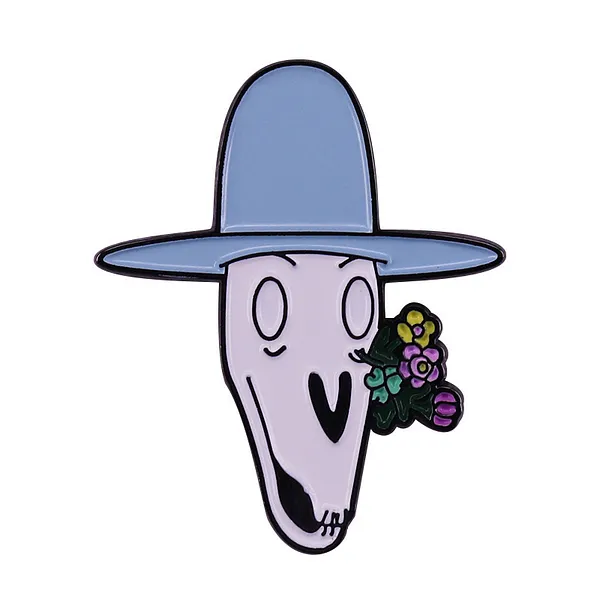 Foto del pin Skeleton Couple Glitter 2