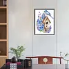 uk.everydayedeals (Limited Stock)Diamond Painting - Full Round - Flower Bird Nestle