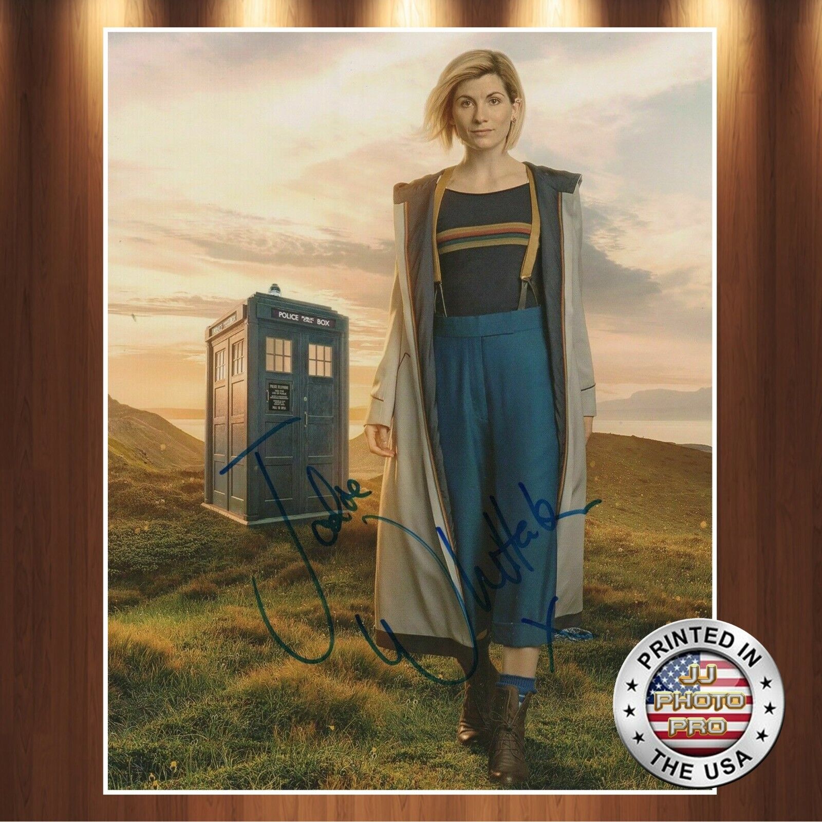 Jodie Whittaker Autographed Signed 8x10 Photo Poster painting (Doctor Who) REPRINT