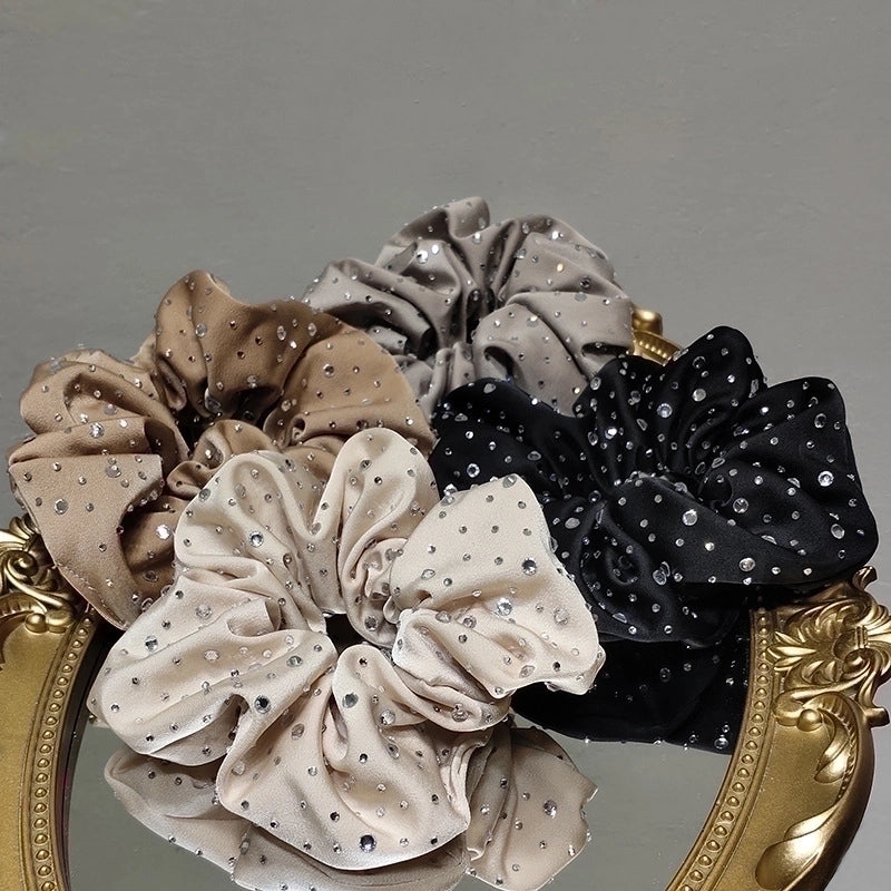 Korean Flashing Diamond Hair Scrunchies