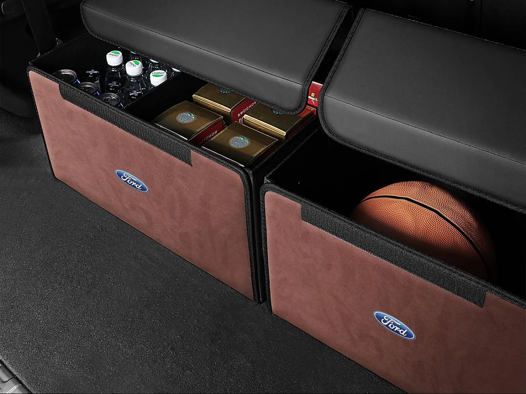 Car trunk storage box