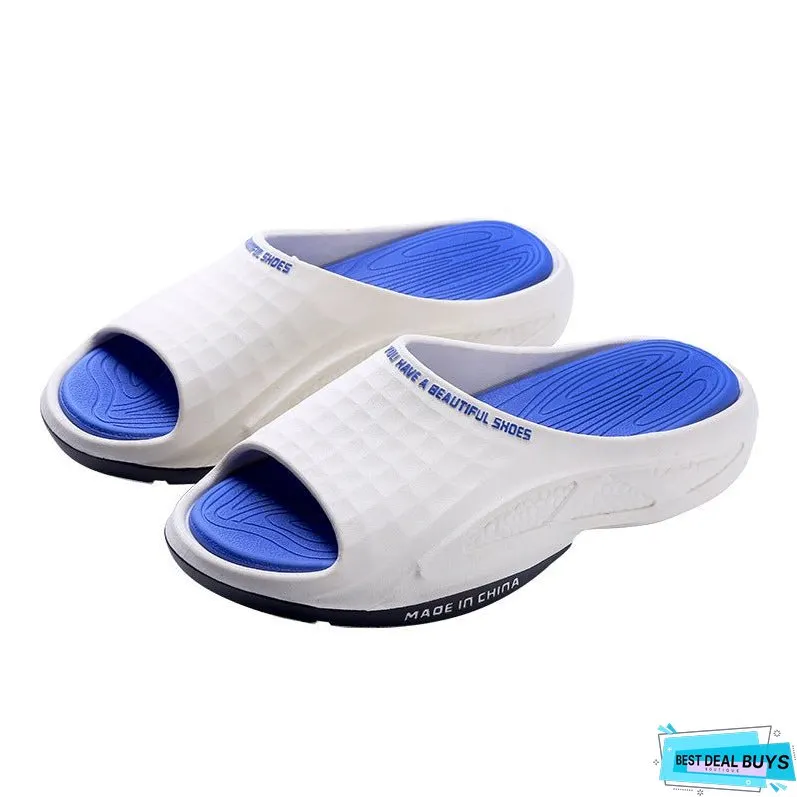 Men's Popcorn Summer Wear Home Soft Flip Flops