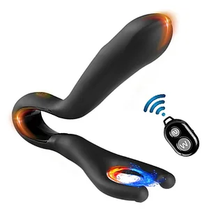 Anal Plug Pull Prostate Massager Adult Products  – Wireless Remote Control Double Shock Sex Masturbator