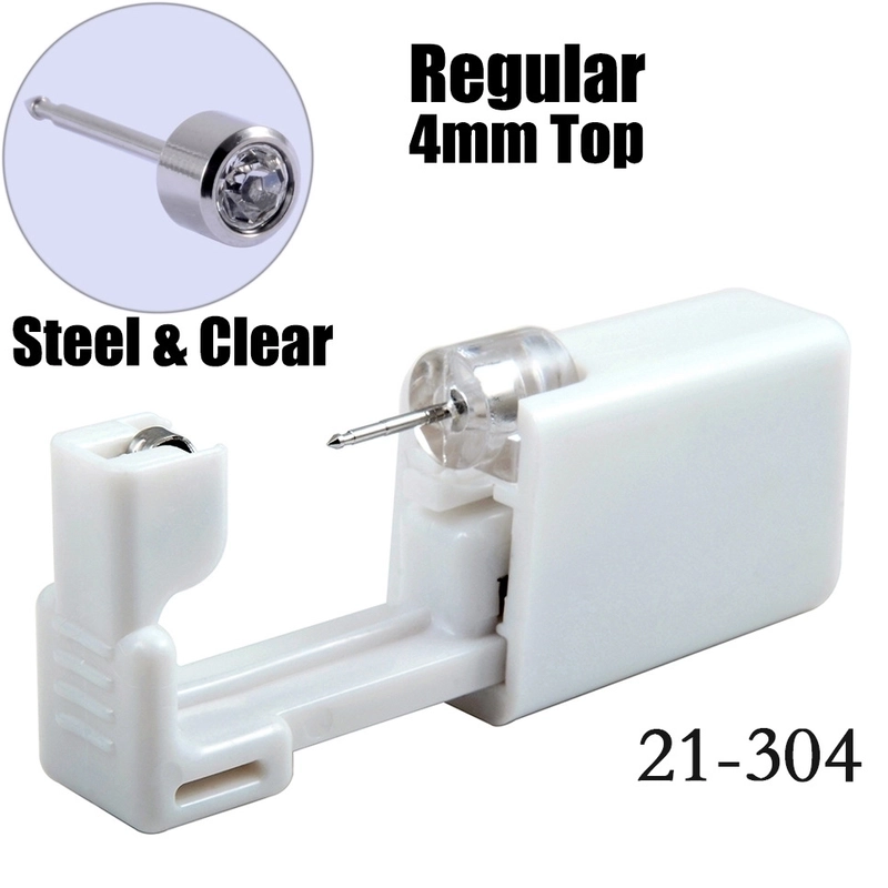 Classic Style Geometric 316 Stainless Steel Rhinestones 24K Gold Plated Unisex Earrings Ear Studs