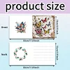 6Pcs Insektenschmetterling - 5d DIY Handwerk Grußkarte