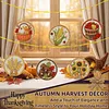 6 pi&egrave;ces de r&eacute;colte, panier de r&eacute;colte, peinture en diamant, ornements en acrylique, pendentifs d&eacute;coratifs