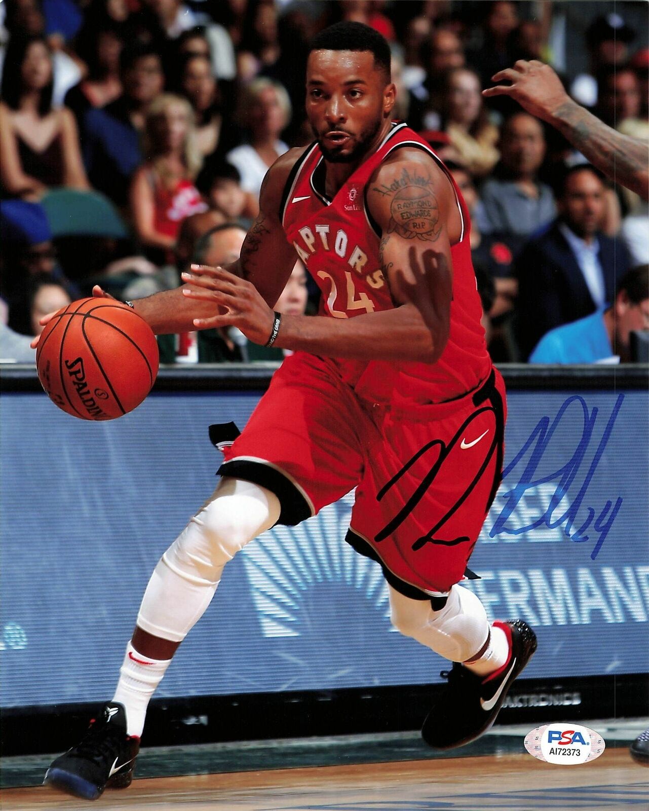 NORMAN POWELL signed 8x10 Photo Poster painting PSA/DNA Toronto Raptors Autographed