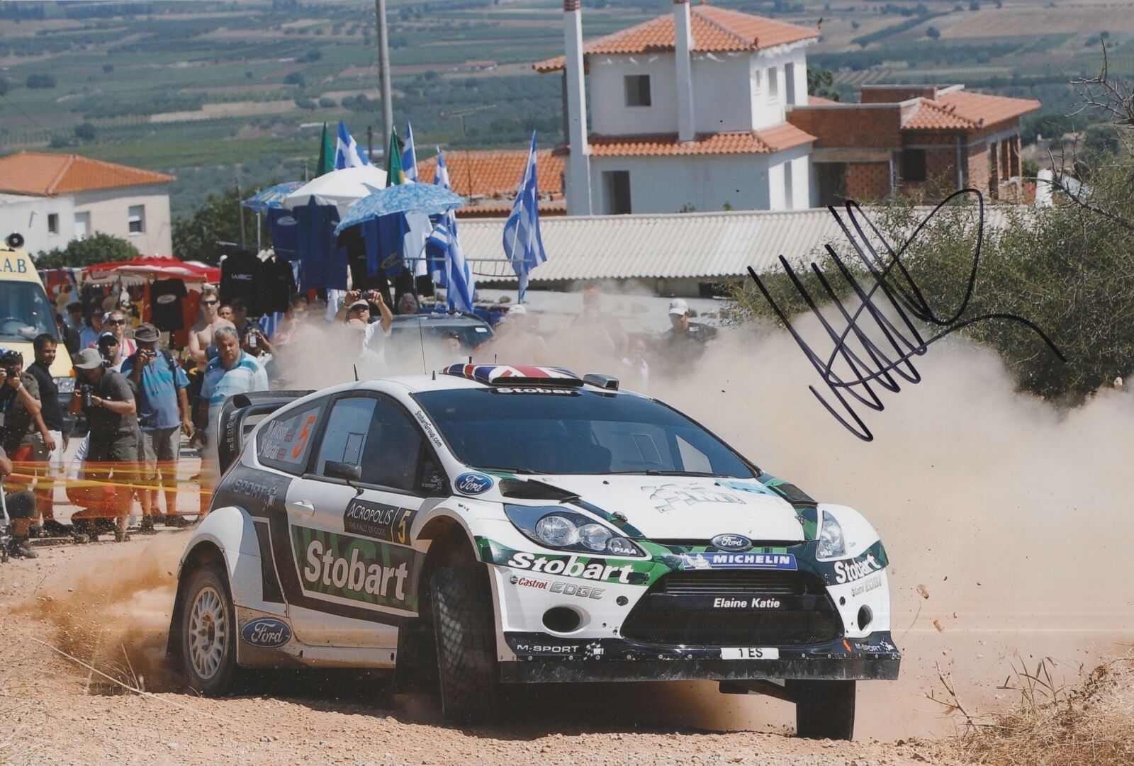 Matthew Wilson Hand Signed Photo Poster painting 12x8 Ford Rally 6.