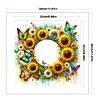 【Limited Stock Sale】Wreath-18CT Stamped Cross Stitch 30*30cm/11.81*11.81in tapestrymarket