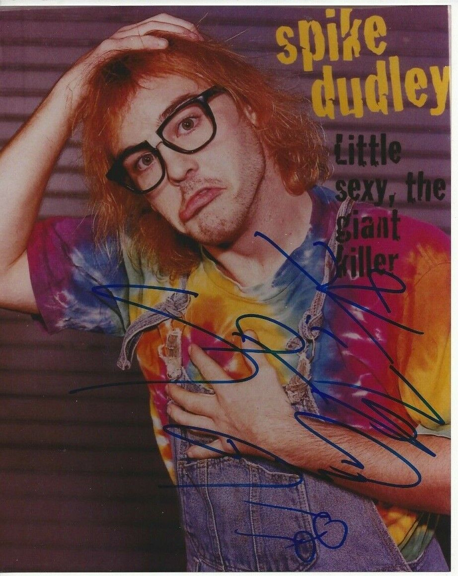 Spike Dudley Autographed 8x10 WWE WWF ECW TablesRare C271