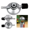 Low Pressure Gas Regulator Adjustable Control Valve Propane Tank Connection Kit