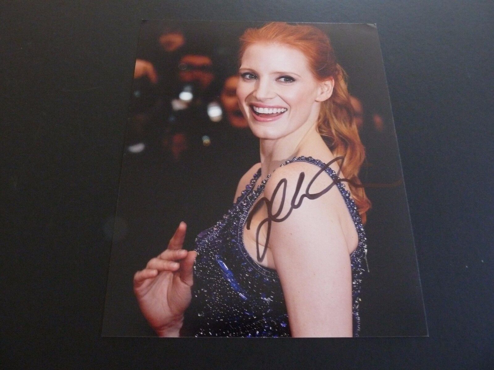 Jessica Chastain Sexy Signed Autographed 8x10 Photo Poster painting PSA or Beckett Guaranteed 2