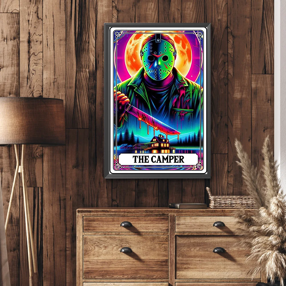 Diamond Painting - Full Round Drill - Tarot Horror Character(Canvas|40*60cm)