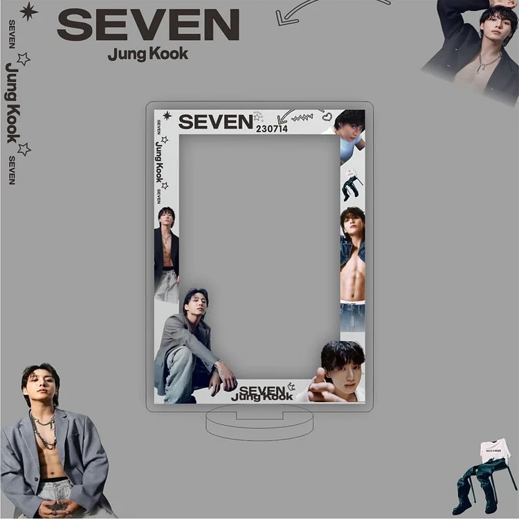 BTS Jungkook Solo Single SEVEN Concept Poster Stand
