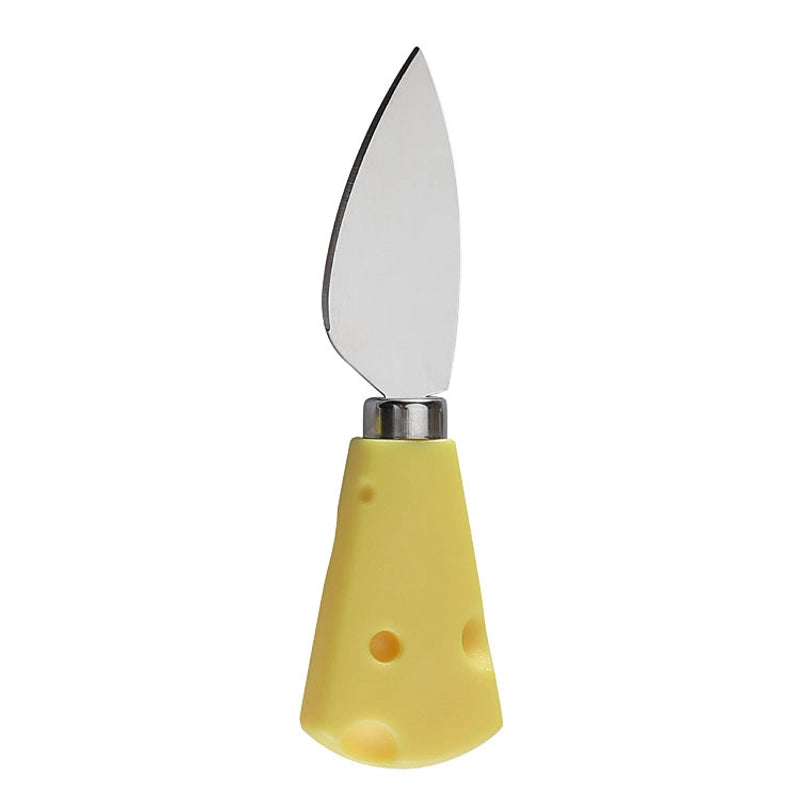 Stainless Steel Cheese Knife With Wooden Handle Suit Baking Tool Steak Knife Butter Butter Spatula Cheese Pizza Small Knife And Fork