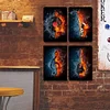 4pcs - Musical Note - Vintage Metal Signs(8*12Inch)