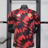 25/26 Player Version Manchester United Red and Black Training Suit