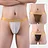 Sellsworld 3pcs Mens Sexy Thong Panties Low-Waisted Mesh Jock Strap G-Strings Brief Man T-Back Open Butt Lingerie Elasticity Gay Underwear
