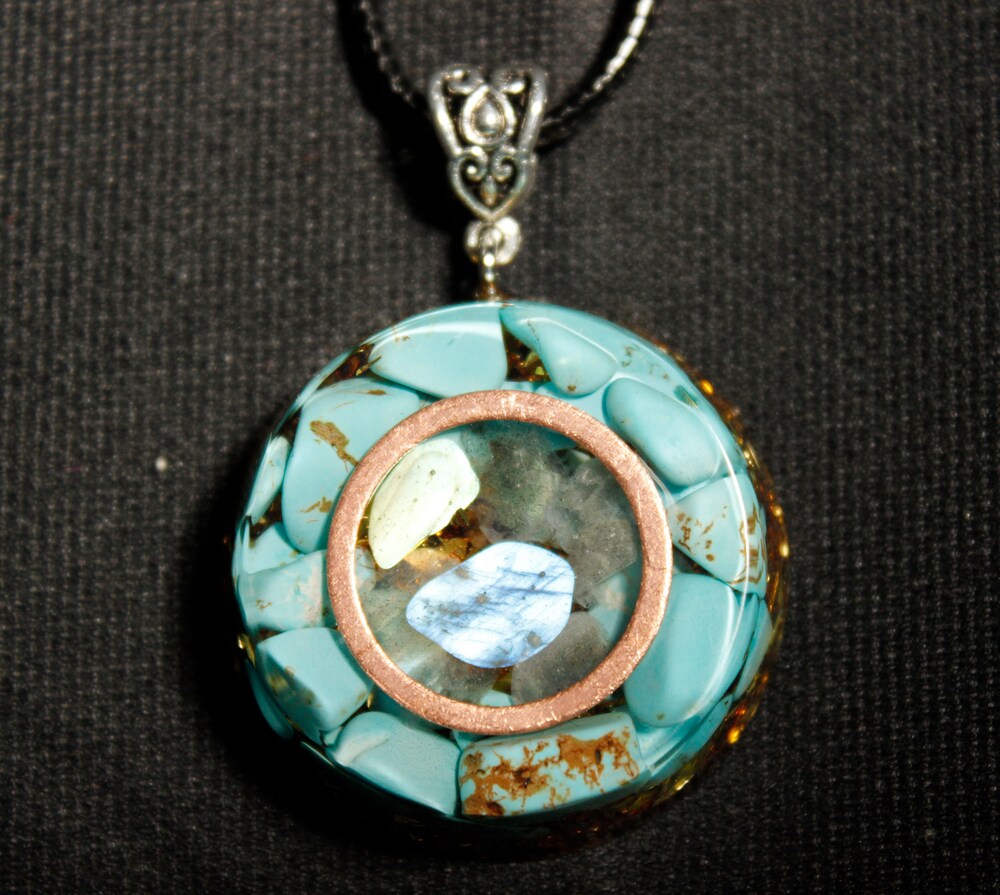 

Orgone Pendant - Turquoise, 501 Original