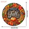 Diamond Painting 2D Flat Fall Theme Pendant Wall Door Decoration