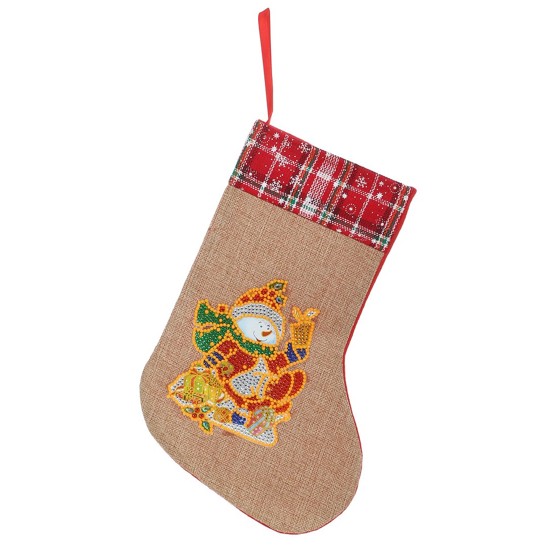 Luminous Santa Snowman Socks Christmas Socks Gift Decoration