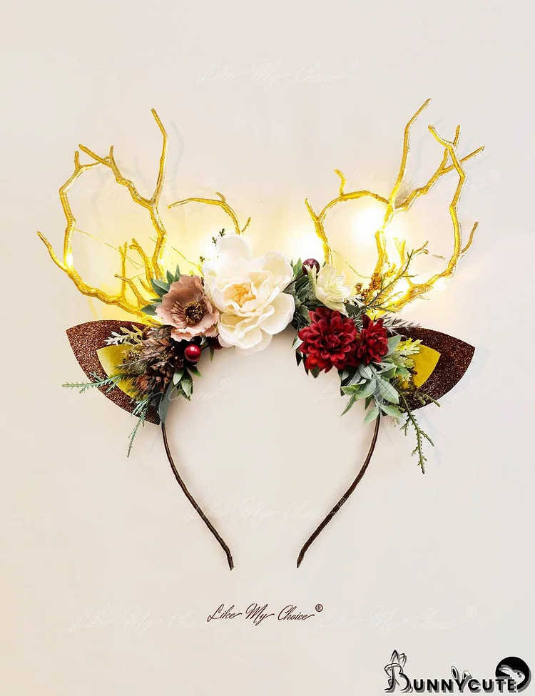 Faun Deer Antler Christams Reindeer Headband | LikeMyChoice®