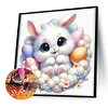 Diamond Painting -DIY Full Round Drill Easter Rabbit