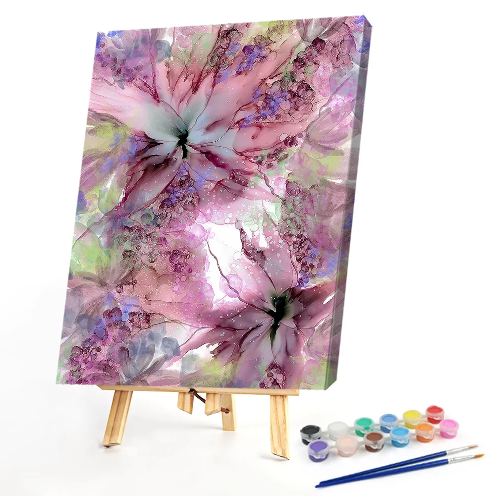 Pink Flower - Paint By Numbers(40*50CM)