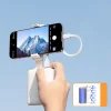 Mobile Phone Folding Selfie Stick 360° Rotatable Mobile Phone Holder Handheld Anti-Shake Stabilizer Portable Bluetooth Photo Travel Video Vlog Shooting Stand