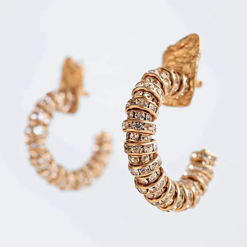 Dvacaman 2020 New Vintage Beaded Feldspar Drop Earrings for Women Boho Handmade Flower Rose Beads Tassel Earrings Dangle Jewelry