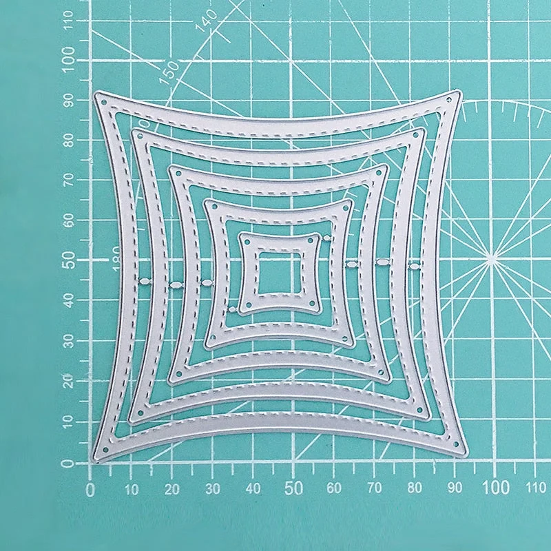 Frame Basic Model Shape Craft Metal Cutting Frame Templates Scrapbooking Embossing Paper Cards Photo Album Craft Stencils Dies