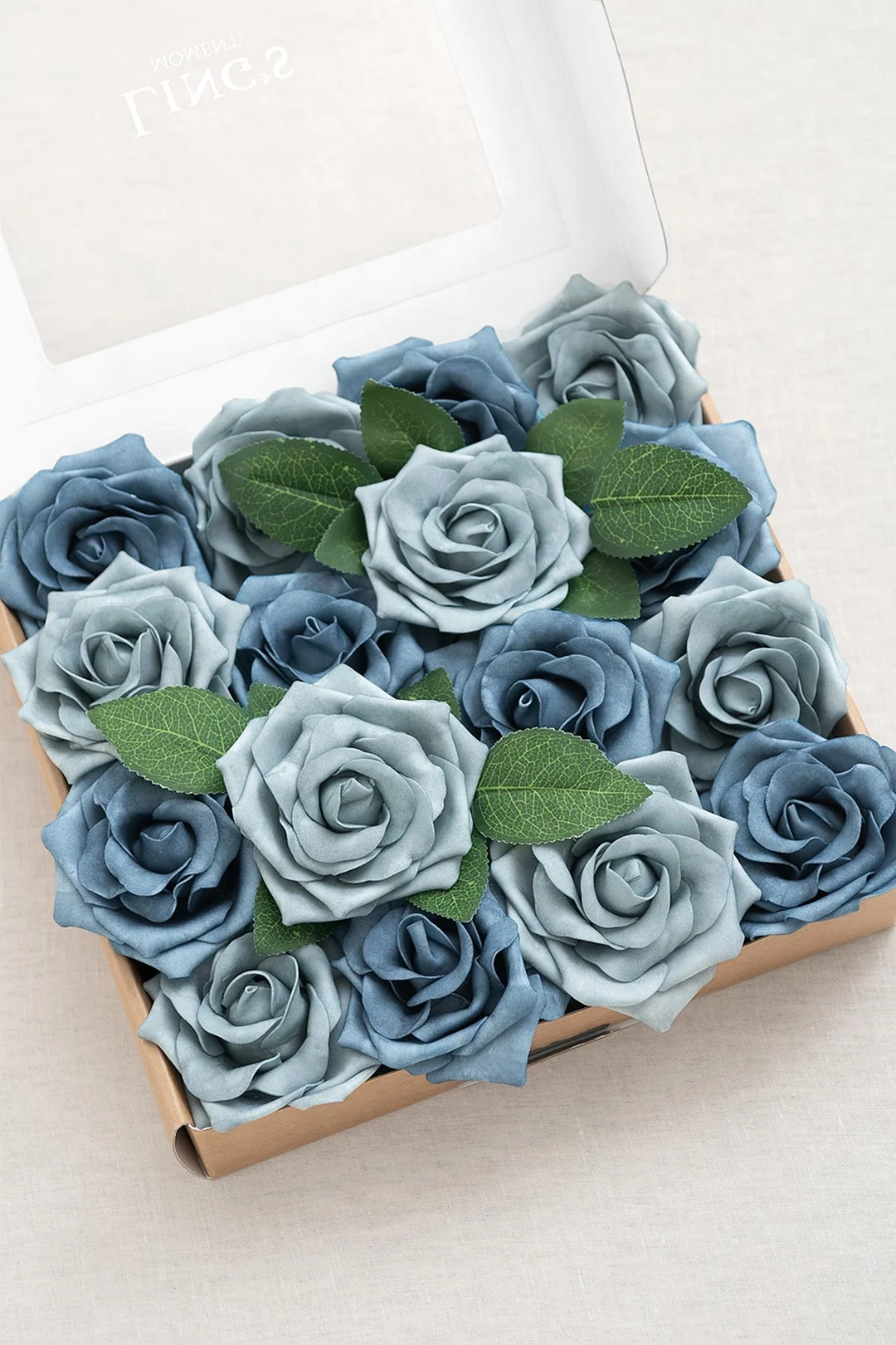 3.5" Foam Avalanche Rose with Stem - 16 Colors